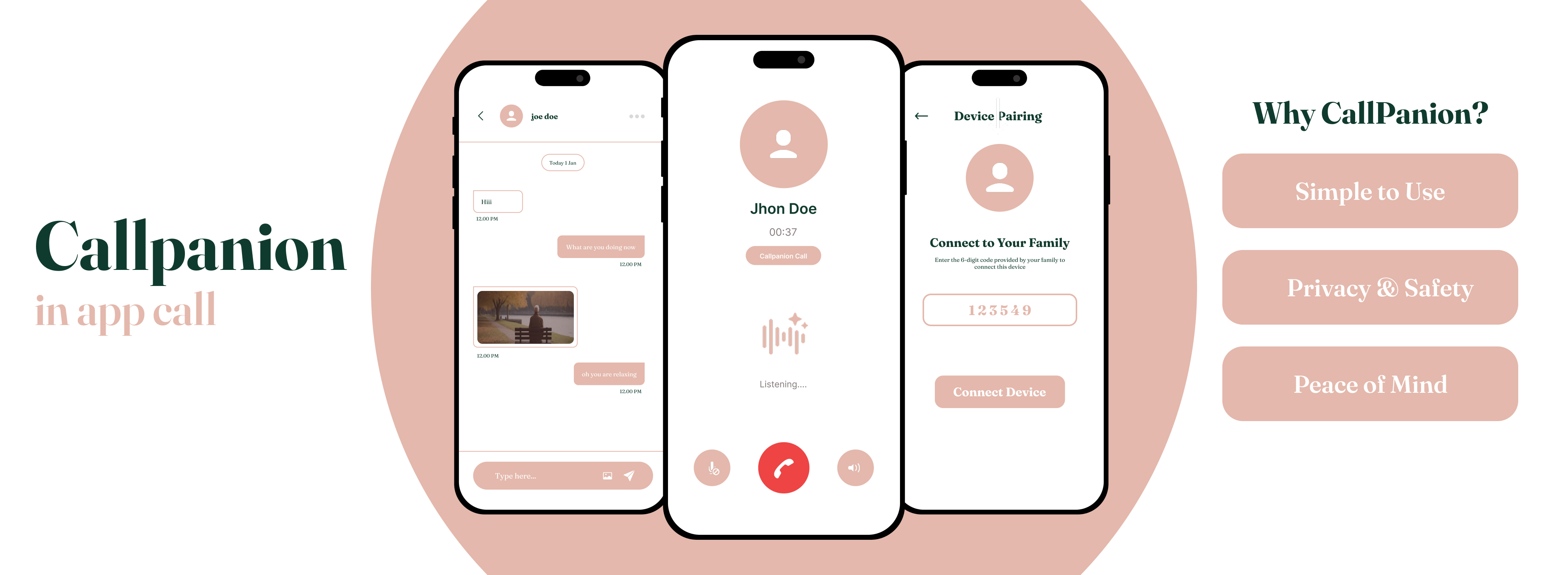 Callpanion Mobile App